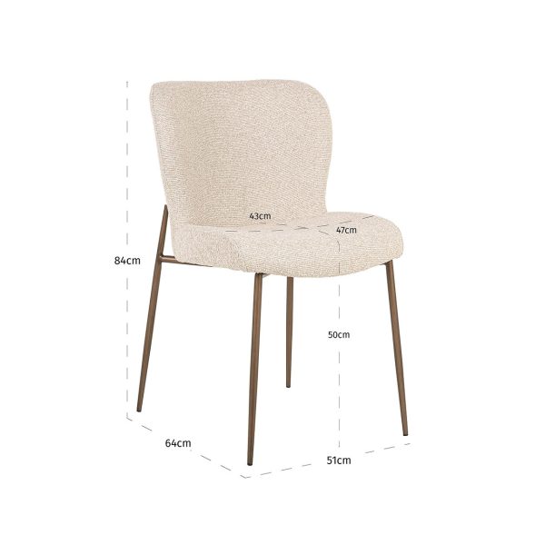 Stoel Odarby biscotti (set van 2) (Biscotti) - Afbeelding 5