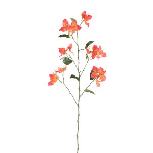 Garden Flower Orange Bougainvillea Spray (set of 6)