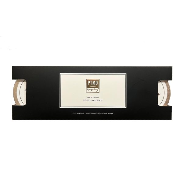 New Elements scented candle samples 3PCS