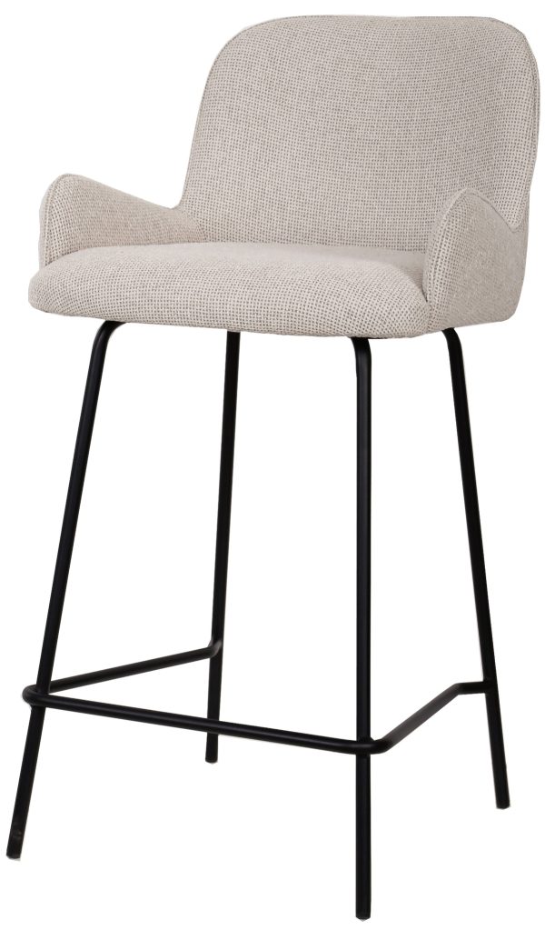 Leander Cream Bar Stool (set of 2)