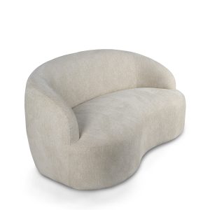 Bohne Cream Nanci Fabric 2 Seater Sofa