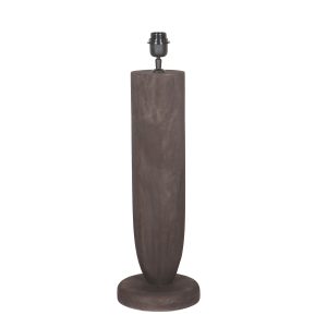 Lorinne Brown Mango Wood Table Lamp Single (set of 2)