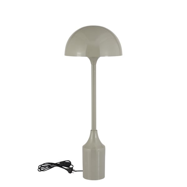 Tanaiya Cream Round Iron Table Lamp Round Cap