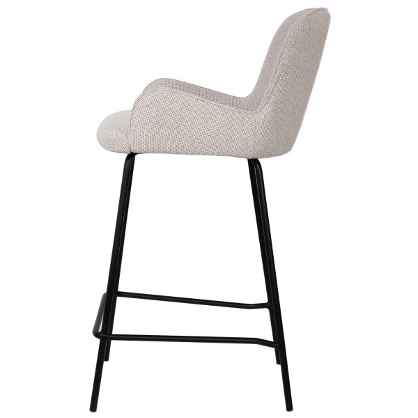 Leander Cream Bar Stool (set of 2) - Afbeelding 2