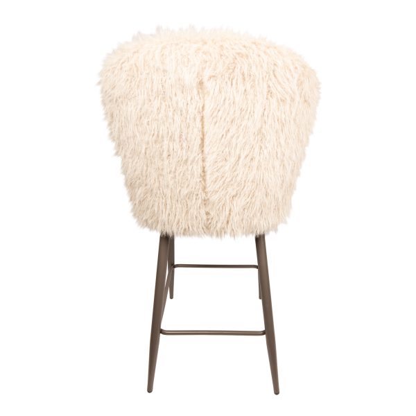 Ares Bar Chair Hair Beige (set of 2) - Afbeelding 2