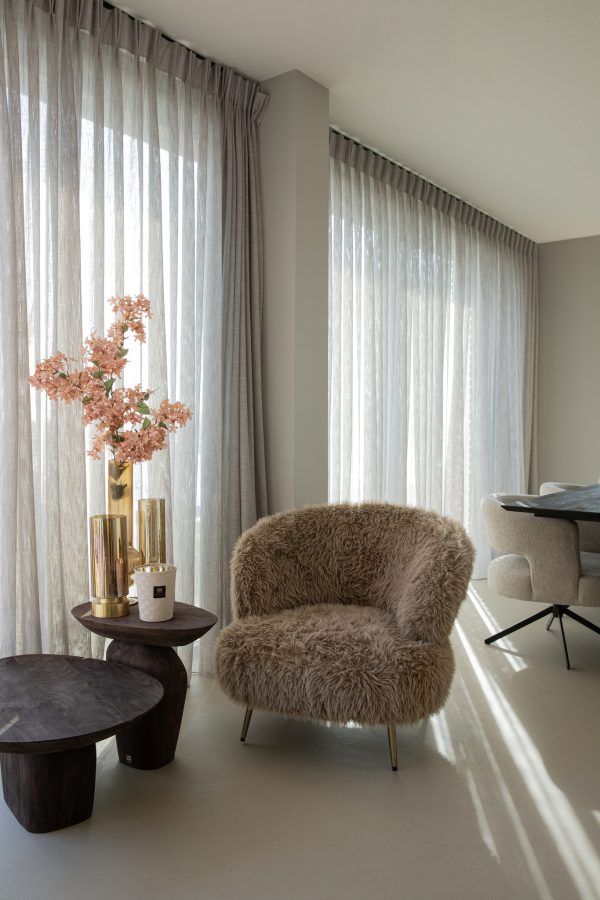 Franklyn Brown Fauteuil Hair - Afbeelding 2