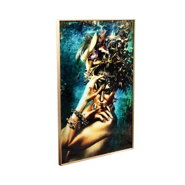 Melani Glass Art Wall Picture Embrace Nature Long - Afbeelding 2