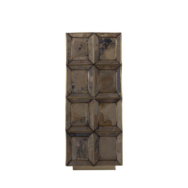 Layra Brass Stone Veneer Table Lamp Antique High - Afbeelding 2
