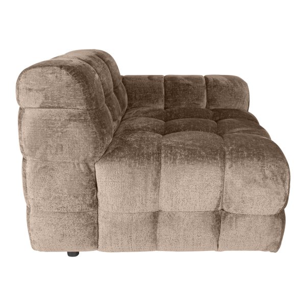 Jidde Sofa Berge 1042 Beige Fabric Arm Right - Afbeelding 3