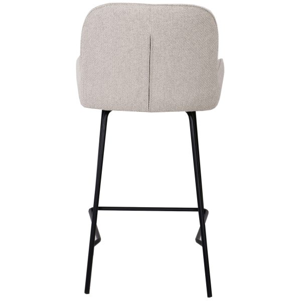 Leander Cream Bar Stool (set of 2) - Afbeelding 3
