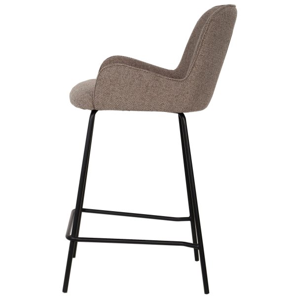 Leander Beige Bar Stool (set of 2) - Afbeelding 3