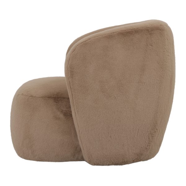 Aphrodite Mocca Fauteuil Fur - Afbeelding 3