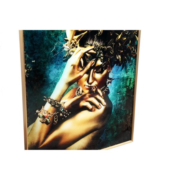Melani Glass Art Wall Picture Embrace Nature Long - Afbeelding 3