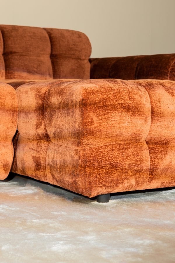 Jidde Sofa Berge 3032 Rust Fabric Hocker - Afbeelding 3
