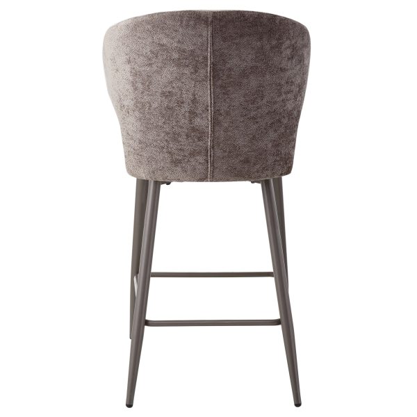 Ares Mocca Bar Chair Aphrodite 7 Clay Leg (set of 2) - Afbeelding 4