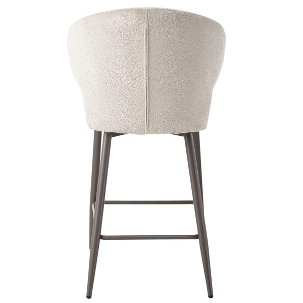 Ares Beige Bar Chair Aphrodite 3 Clay Leg (set of 2) - Afbeelding 4