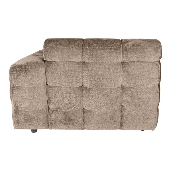 Jidde Sofa Berge 1042 Beige Fabric Arm Right - Afbeelding 5