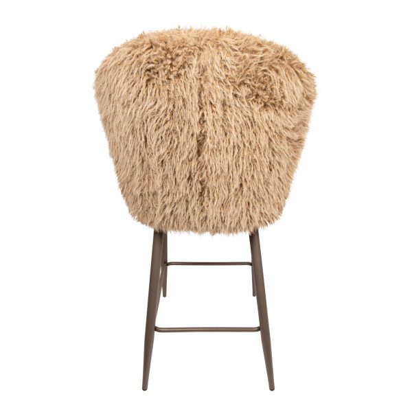 Ares Bar Chair Hair Brown (set of 2) - Afbeelding 5