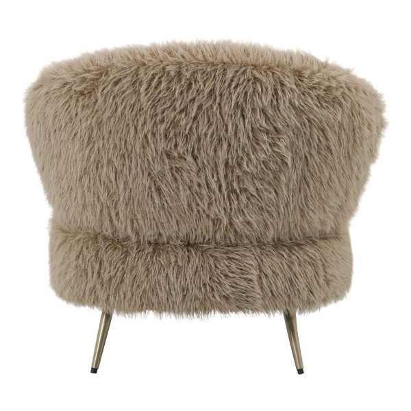 Franklyn Brown Fauteuil Hair - Afbeelding 5