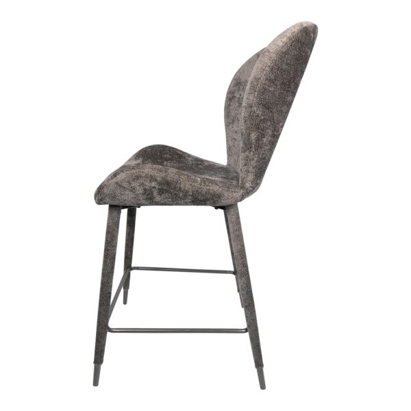 Thor Mocca Bar Chair Aphrodite 7 Fabric Leg (set of 2) - Afbeelding 5