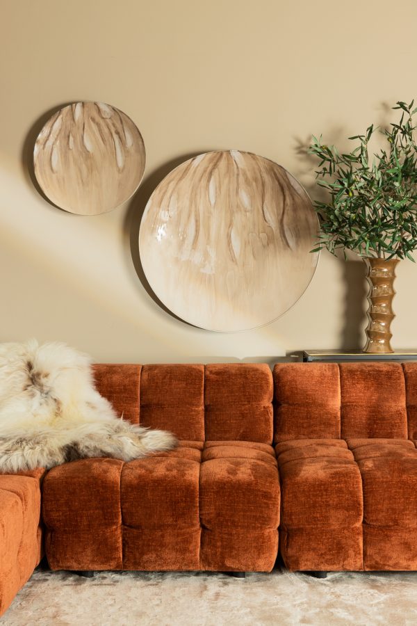 Jidde Sofa Berge 3032 Rust Fabric Hocker - Afbeelding 6