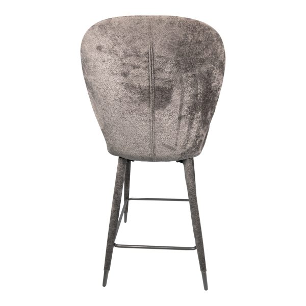 Thor Mocca Bar Chair Aphrodite 7 Fabric Leg (set of 2) - Afbeelding 6