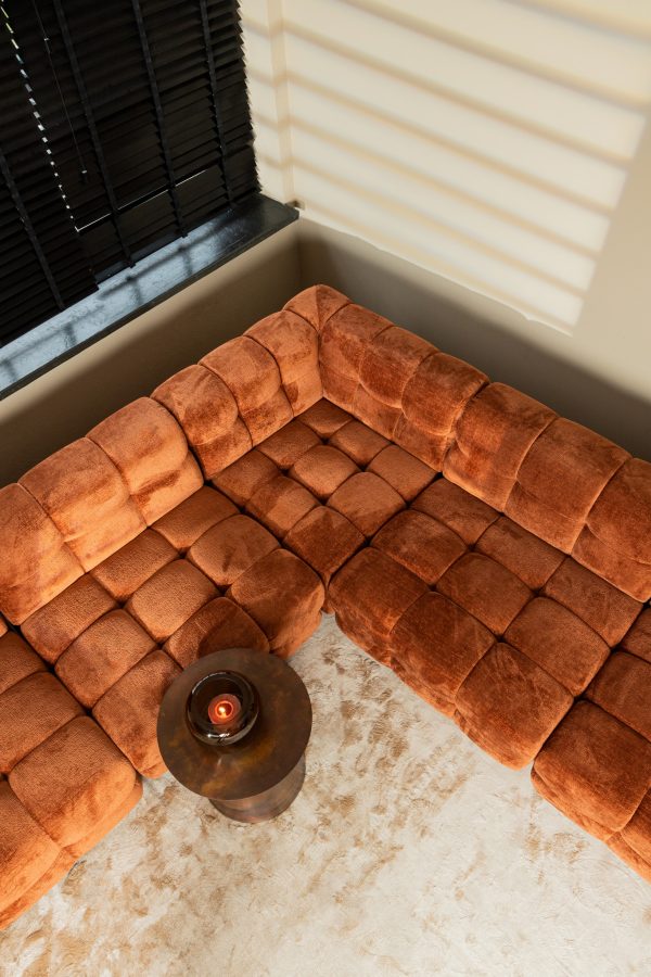 Jidde Sofa Berge 3032 Rust Fabric Hocker - Afbeelding 7