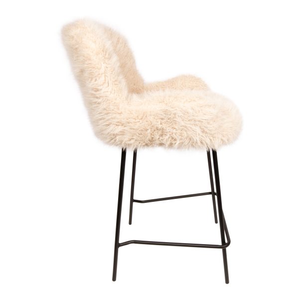 Leander Bar Chair Hair Beige (set of 2) - Afbeelding 7
