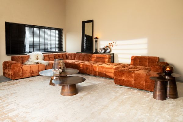 Jidde Sofa Berge 3032 Rust Fabric Hocker - Afbeelding 8