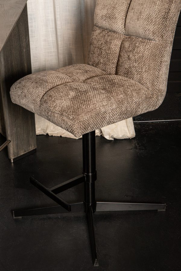Milan Bar Chair Adjustable Stone (set of 2) - Afbeelding 8