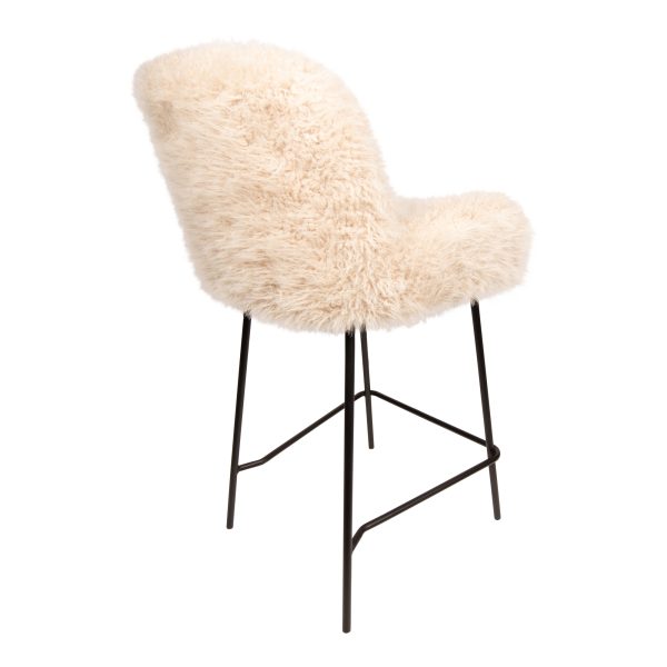 Leander Bar Chair Hair Beige (set of 2) - Afbeelding 8