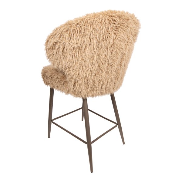 Ares Bar Chair Hair Brown (set of 2) - Afbeelding 8
