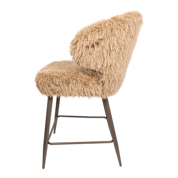 Ares Bar Chair Hair Brown (set of 2) - Afbeelding 9