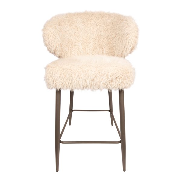 Ares Bar Chair Hair Beige (set of 2) - Afbeelding 10