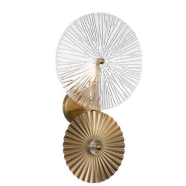 Wandlamp Otis (Brushed Gold)