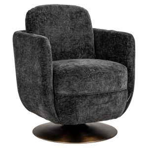 Draaifauteuil Turner graphite island (Island graphite 66)
