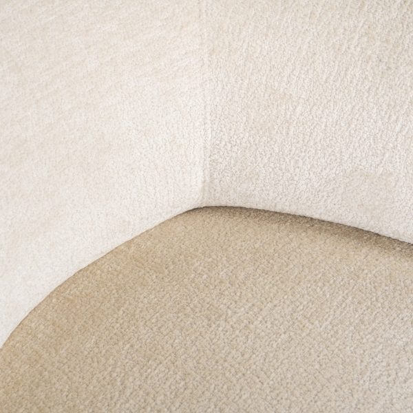 Fauteuil Montana white chenille (Bergen 900 white chenille) - Afbeelding 6