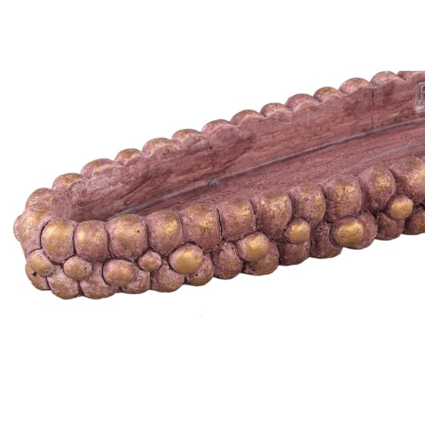 Stenley Bronze cement boat rough rock bowl M - Afbeelding 3