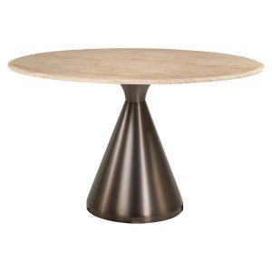 Eettafel Montgommery 130Ø (Beige)