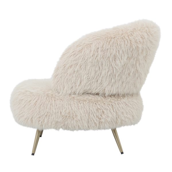 Franklyn Beige Fauteuil Hair - Afbeelding 4