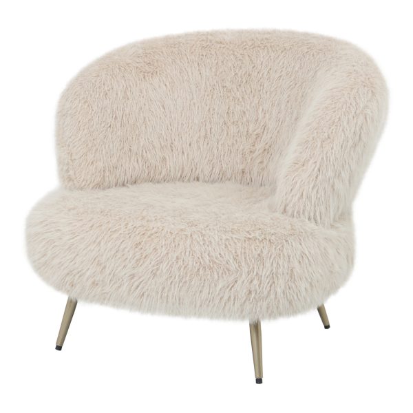 Franklyn Beige Fauteuil Hair - Afbeelding 5