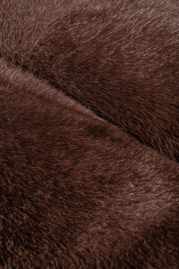 Furia Dark Brown Fauteuil Fur - Afbeelding 6