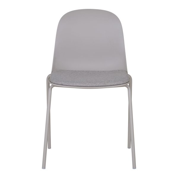 Dining chair, light grey, HN1263 (set of 2) - Afbeelding 3