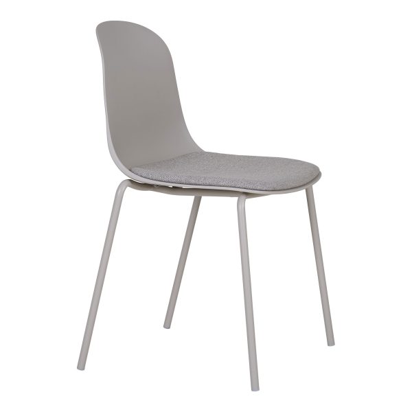Dining chair, light grey, HN1263 (set of 2) - Afbeelding 4