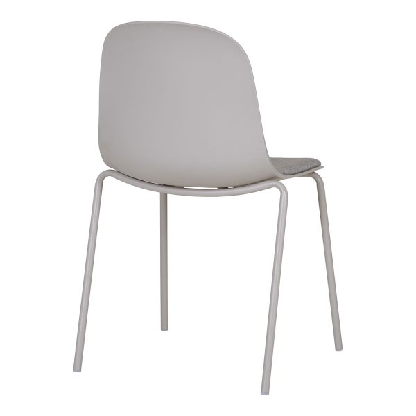 Dining chair, light grey, HN1263 (set of 2) - Afbeelding 5