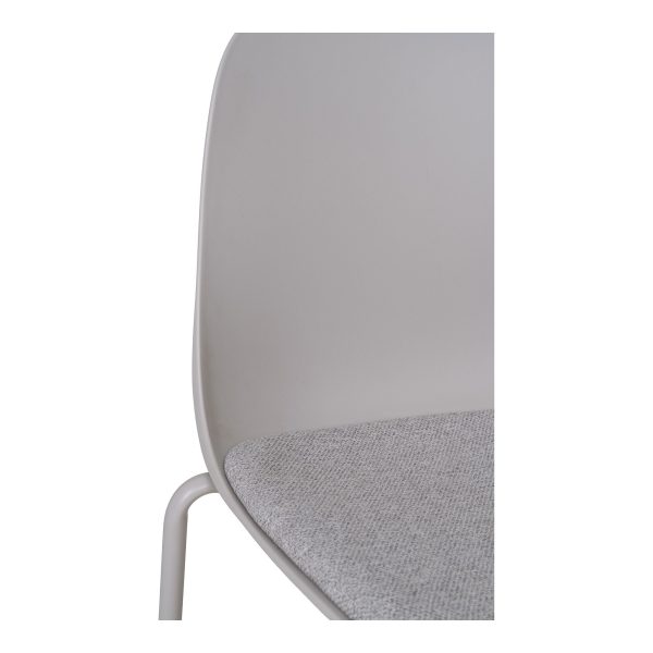Dining chair, light grey, HN1263 (set of 2) - Afbeelding 6