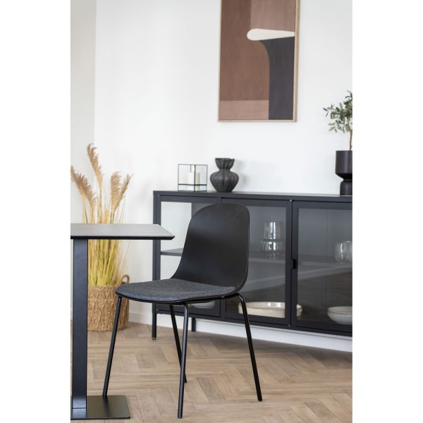 Dining chair, black, HN1264 (set of 2) - Afbeelding 2