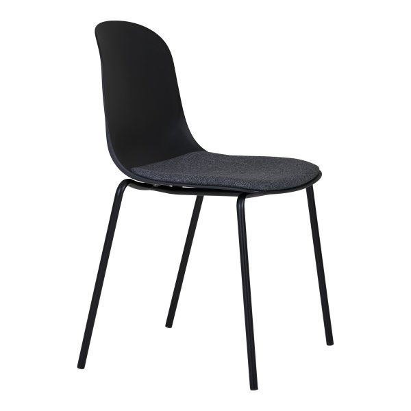 Dining chair, black, HN1264 (set of 2) - Afbeelding 4