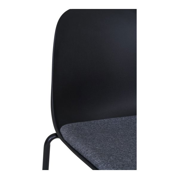Dining chair, black, HN1264 (set of 2) - Afbeelding 6