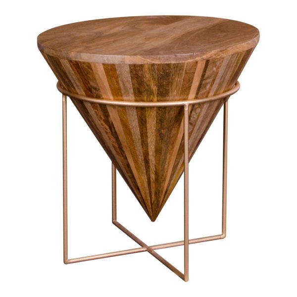 Hapur Coffee Table - Coffee table in natural mango wood - Afbeelding 4
